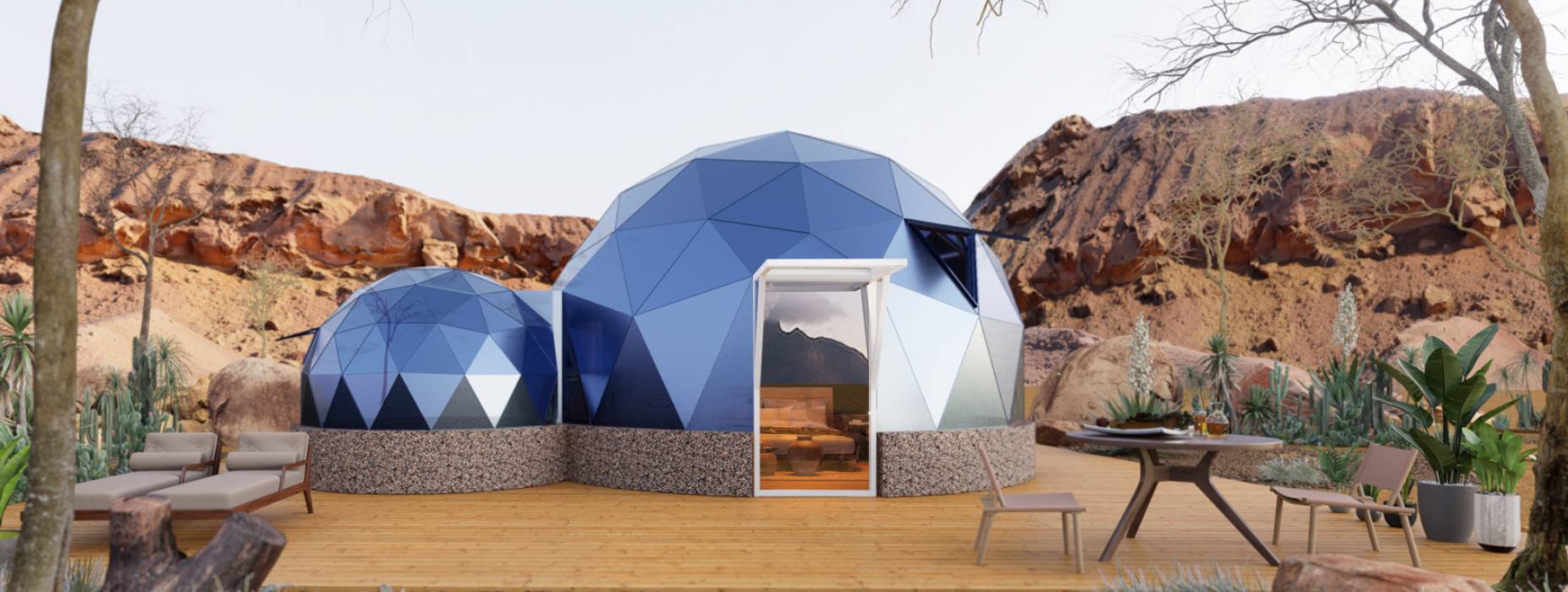 惠东县球形智能光伏玻璃星空房